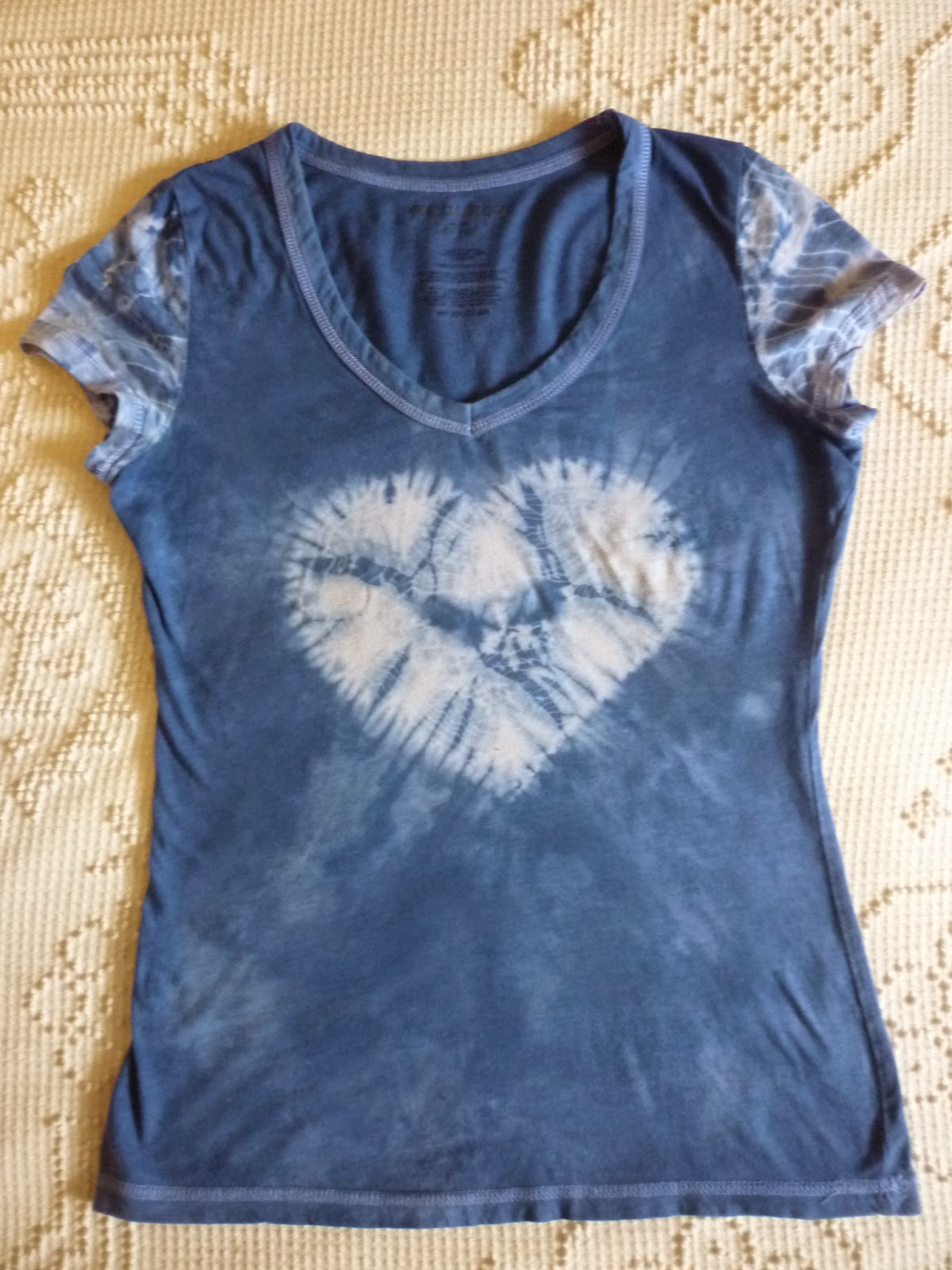 Kate Ward: Shibori Heart Tshirt