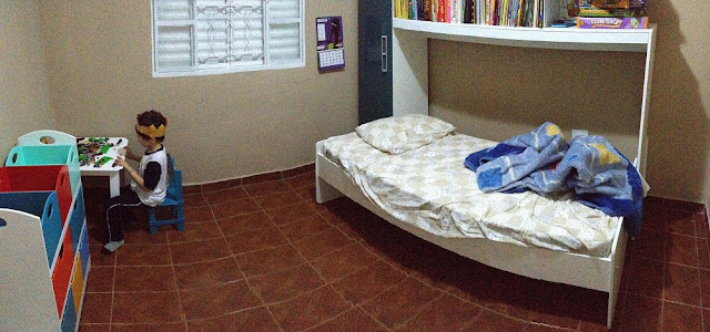 Foto do quarto meu e do Miguel