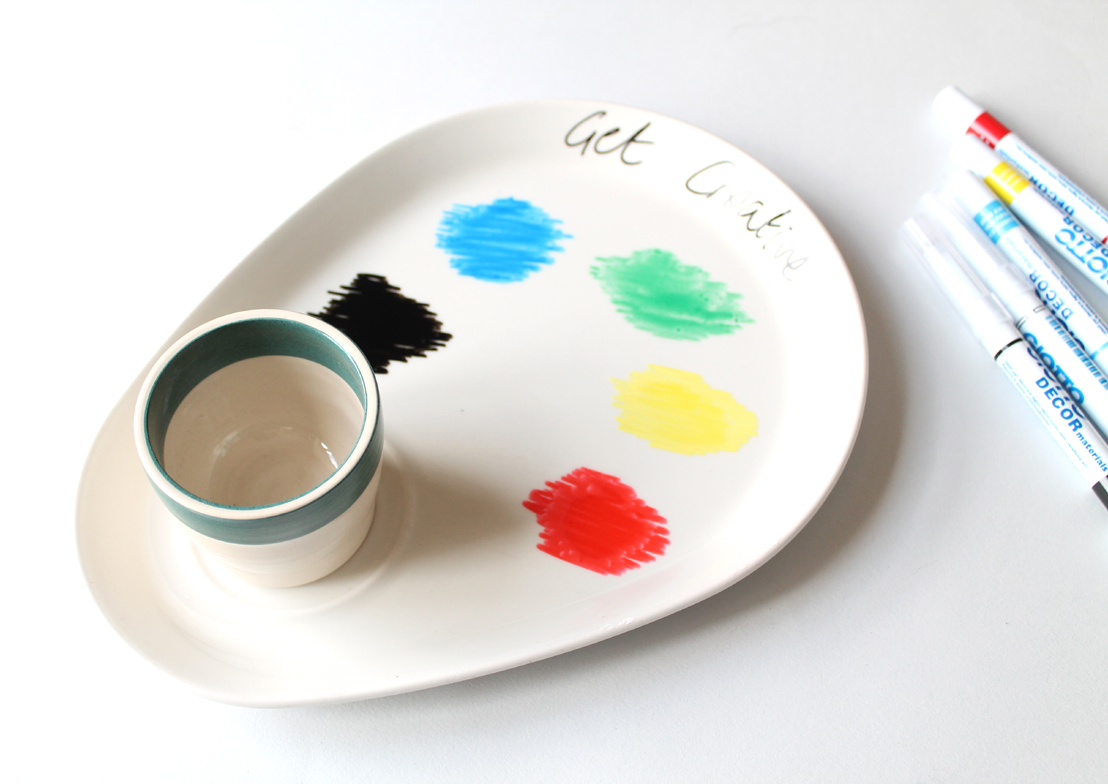 Live It Love It Make It Make It Colourful Paint Palette