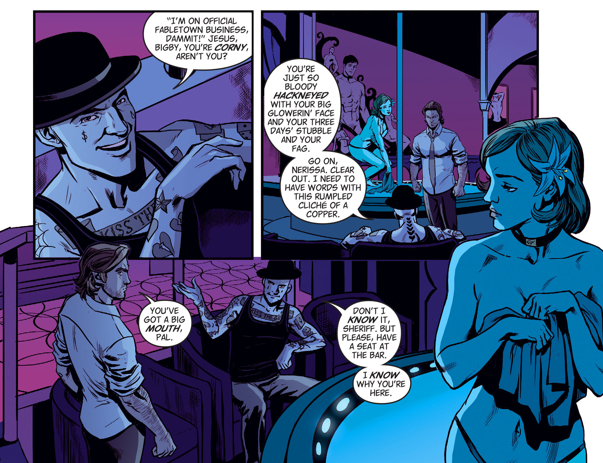 Read online Fables: The Wolf Among Us (2014) comic -  Issue #18 - 8