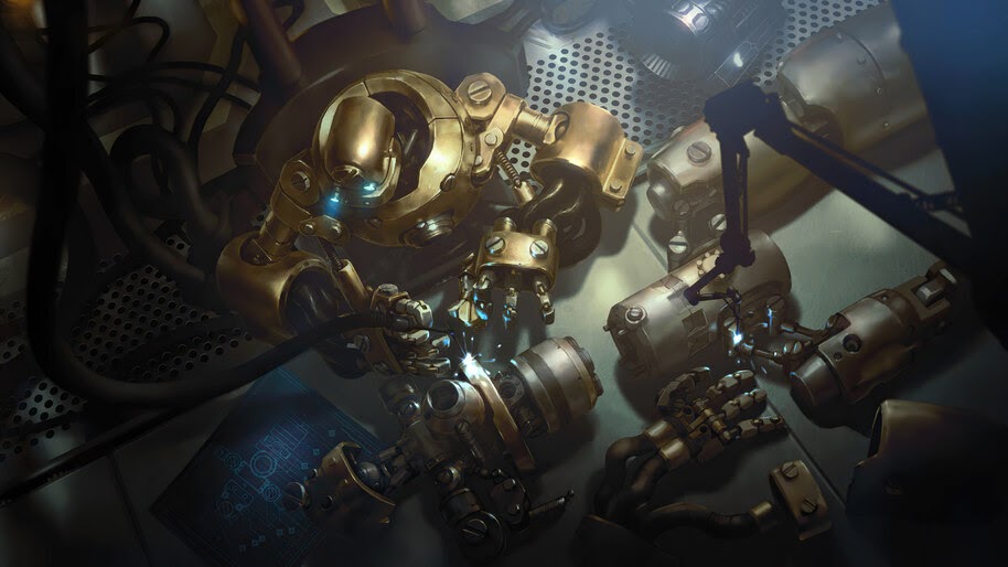 Assembly Bot, Legends of Runeterra, 4K, #3.1711
