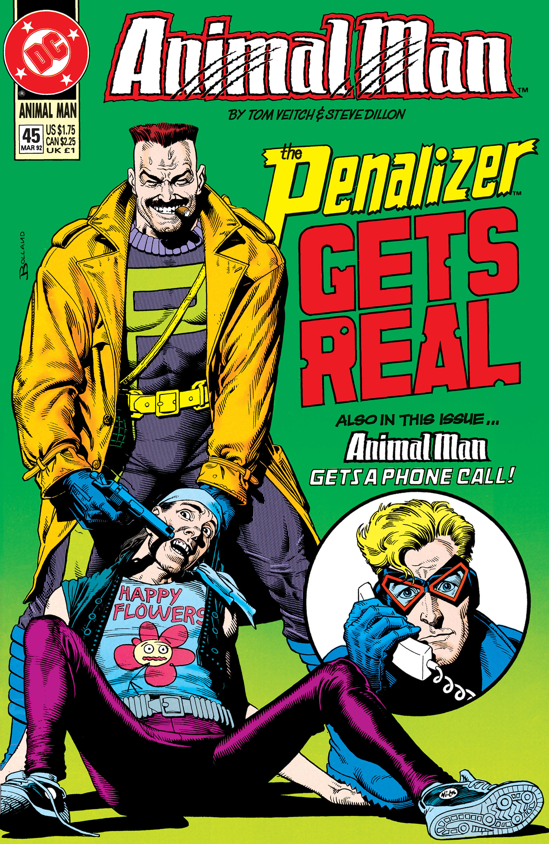 Read online Animal Man (1988) comic -  Issue #45 - 1