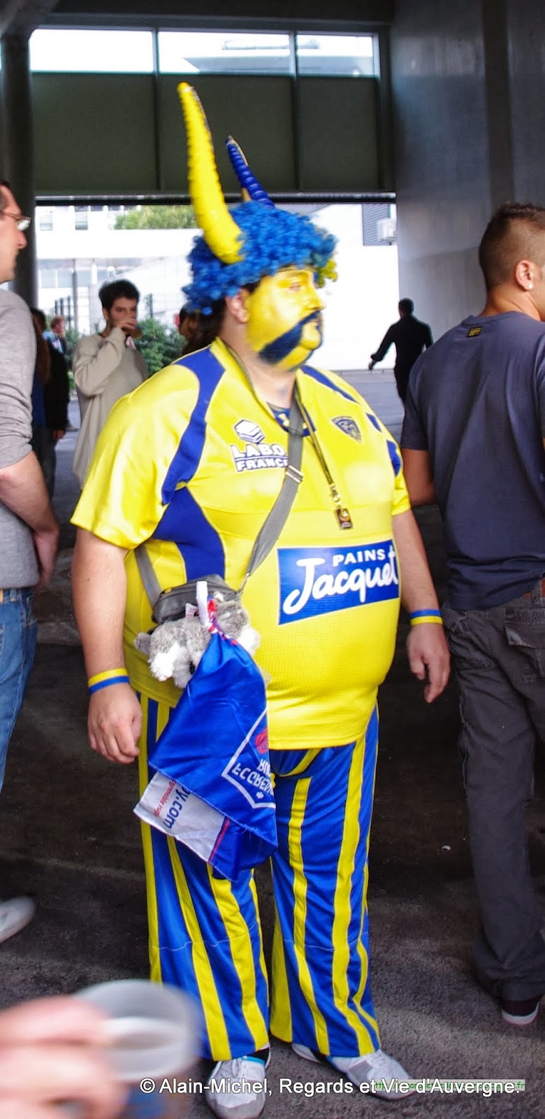Supporter De L Asm Clermont Ferrand Match De Rugby Rugby Photos