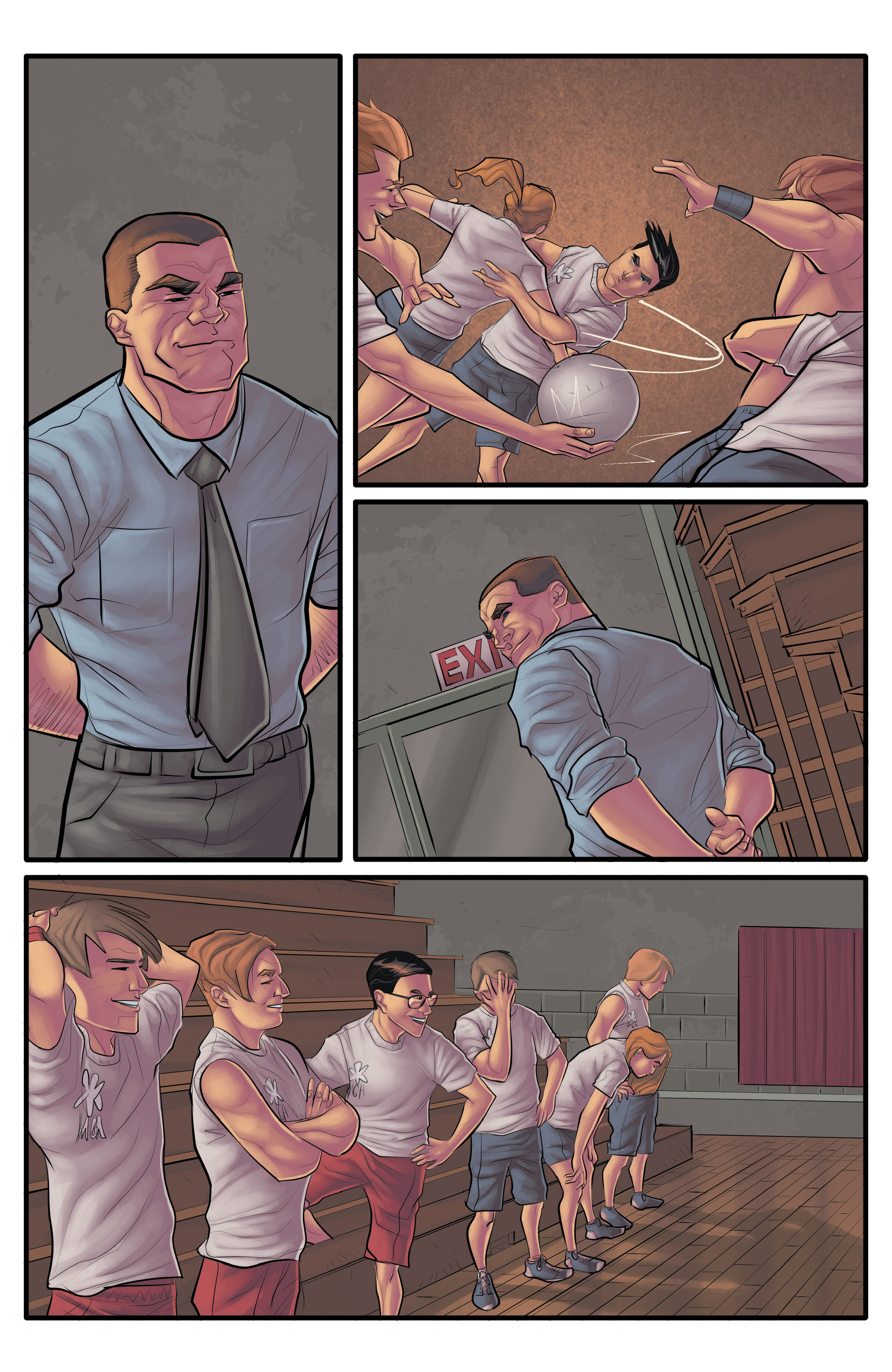 Read online Morning Glories comic -  Issue #45 - 6