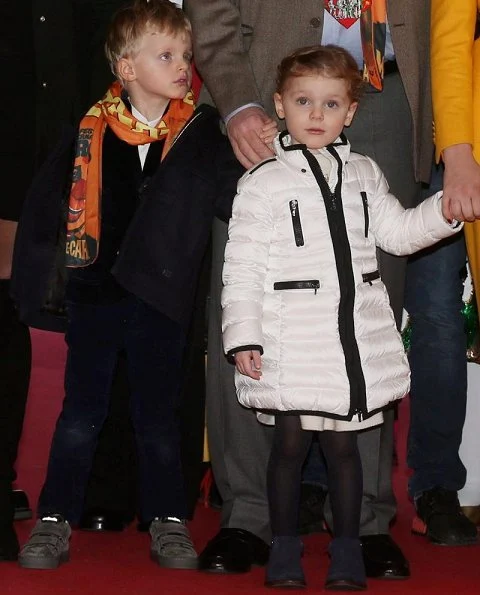 Prince Albert, Crown Prince Jacques, Princess Gabriella, Princess Stephanie, Camille Gottlieb and Pauline Ducruet