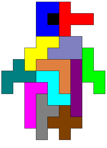 Пентамино схемы для детей распечатать шаблон