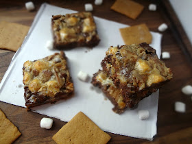 Brown Butter Gooey S'mores Bars