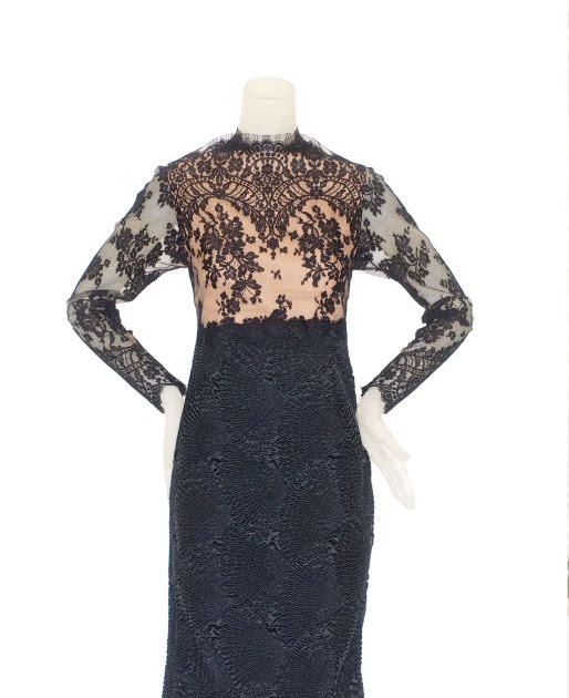 Rare Vintage: A Stunning Galanos Little Black Dress