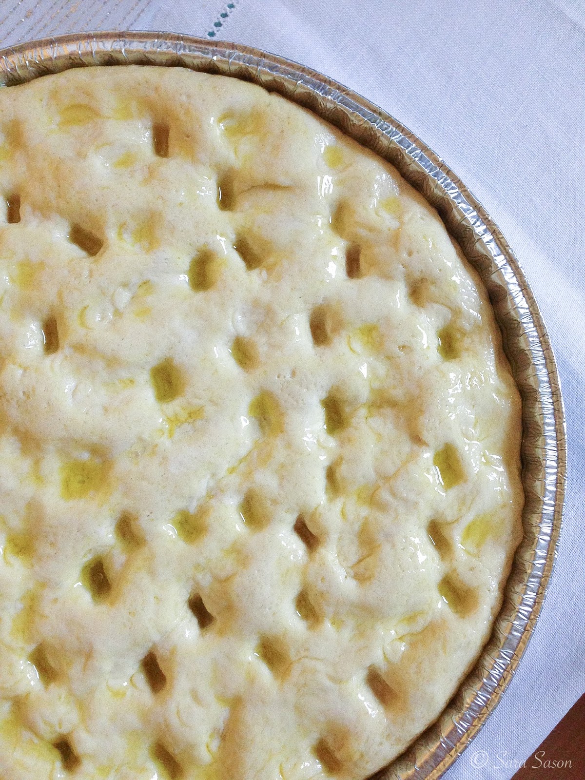 Cooking Sara Food & Photo Blog Focaccia con Kitchenaid