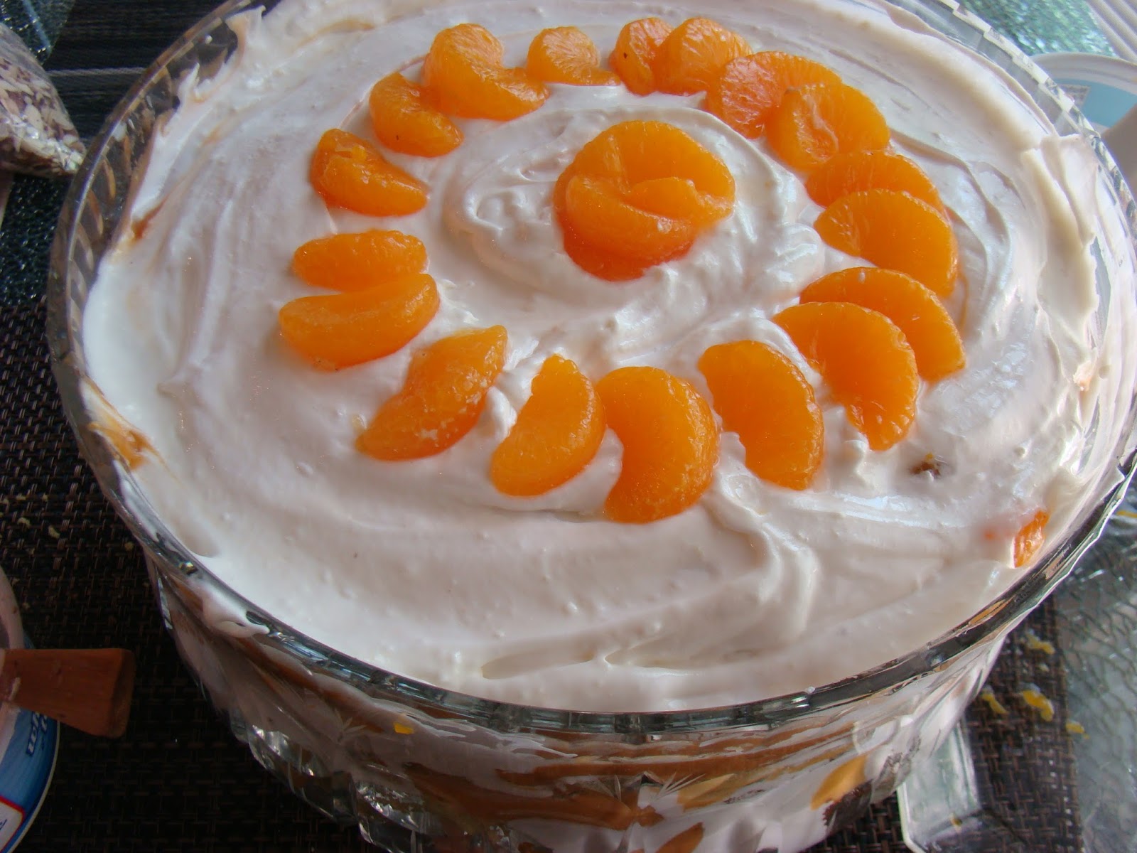 My Favorite Recipes Collection Green Tea Poundcake Trifle with Lychees