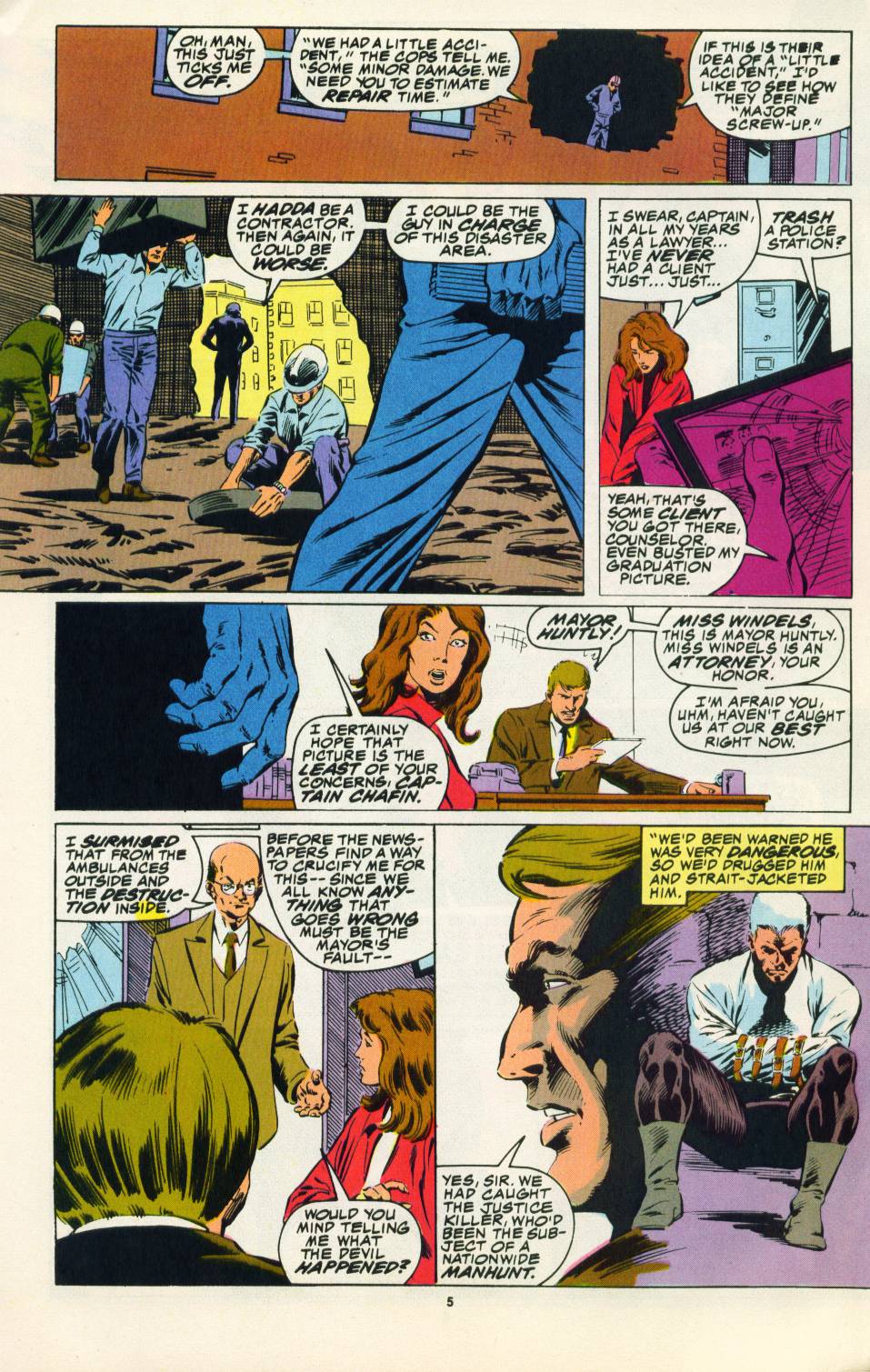 Read online Justice (1986) comic -  Issue #22 - 6