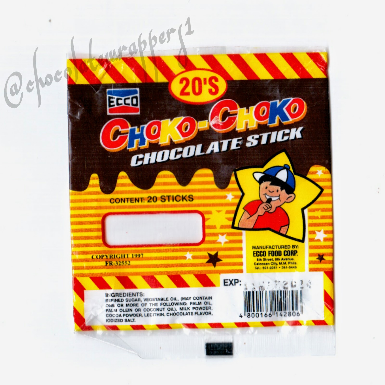 My chocolate wrapper collection