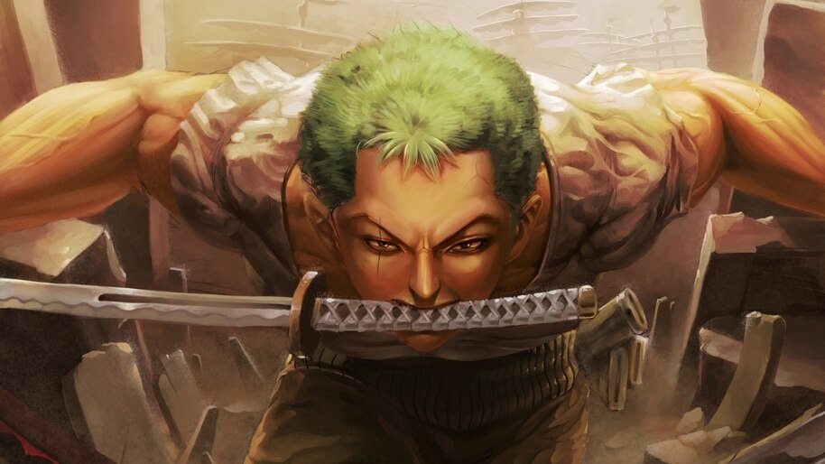 Roronoa Zoro, Katana, One Piece, 4K, #6.186