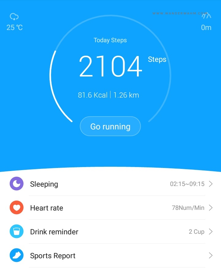 M2 Fitness Band, My Device My Life
