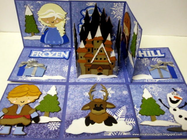 Creations by Patti: Frozen Explosion Box