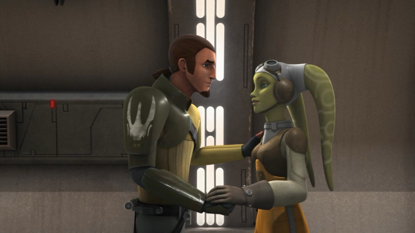 Star Wars Rebels Hera And Kanan Space Married
