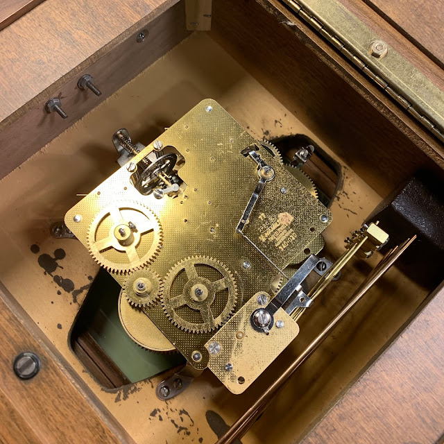 Vintage Hamilton Watch Restoration 1977 Hamilton Mantel Clock