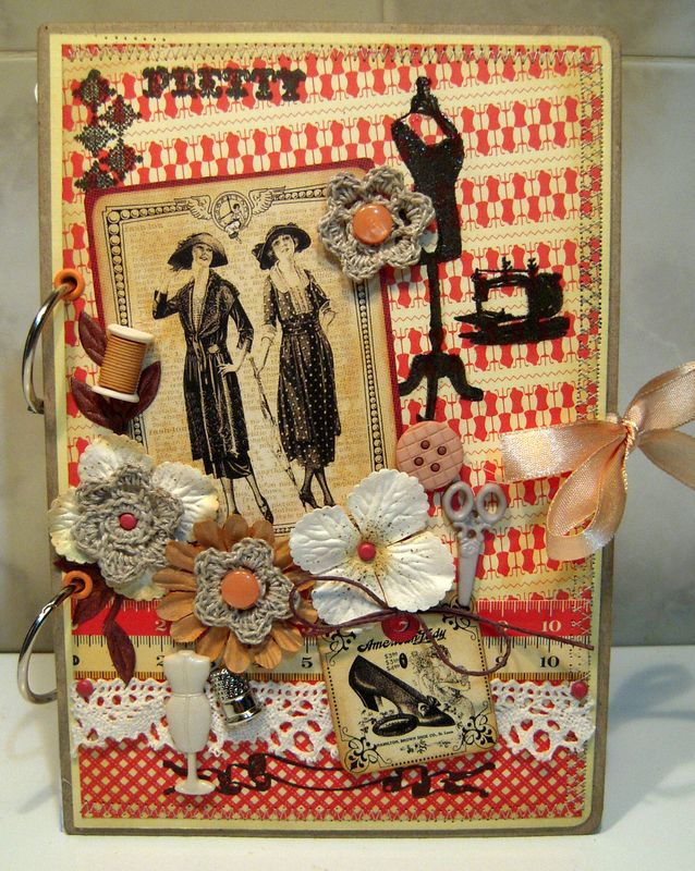 тканевая обложка на паспорт мк. скрапбукинг изделия. скрапбукинг идеи. скрапбукинг. скрапбукинг блокнот.