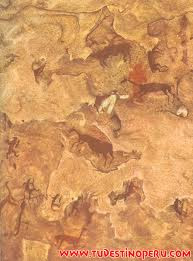 Arte rupestre en la Cueva del diablo Toquepala