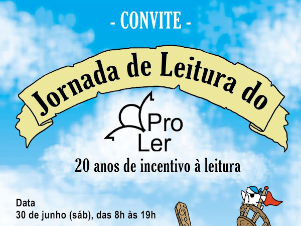 Convite para Jornada de Leitura do ProLer no Rio de Janeiro