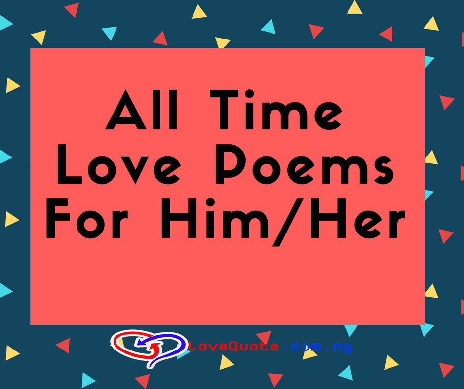 Nice love poems for him