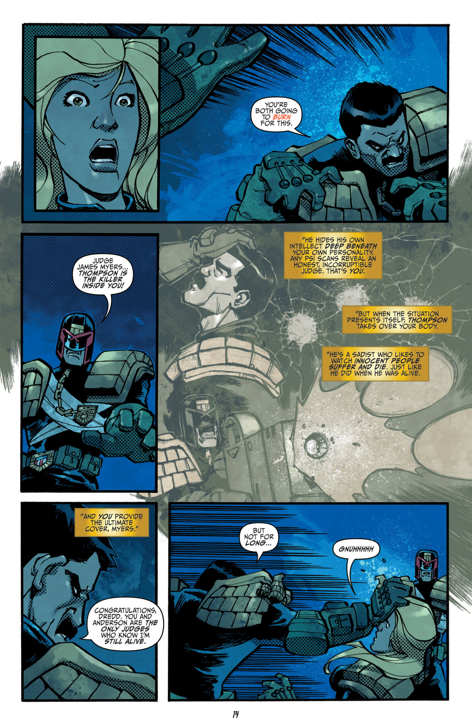 Read online Judge Dredd (2012) comic -  Issue #2 - 17