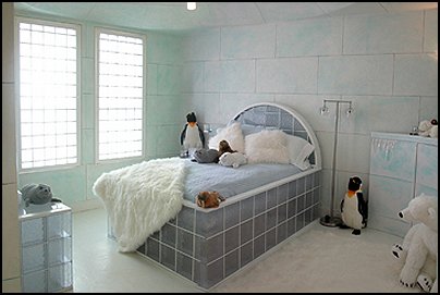 penguin bedrooms - polar bear bedrooms - arctic theme bedrooms - winter wonderland theme bedrooms - snow theme decorating ideas - penguin duvet covers - penguin bedding - winter wonderland party ideas - Christmas