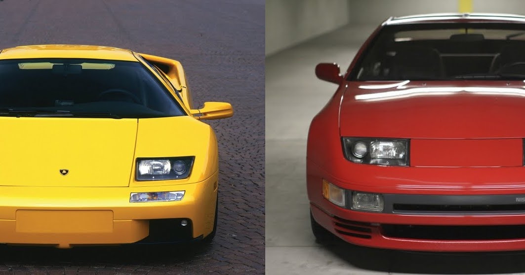 Lamborghini Diablo фары Слепые
