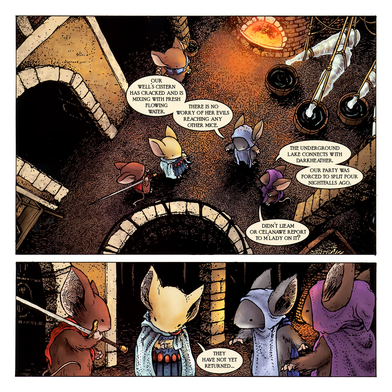 Read online Mouse Guard: Winter 1152 comic -  Issue #5 - 22