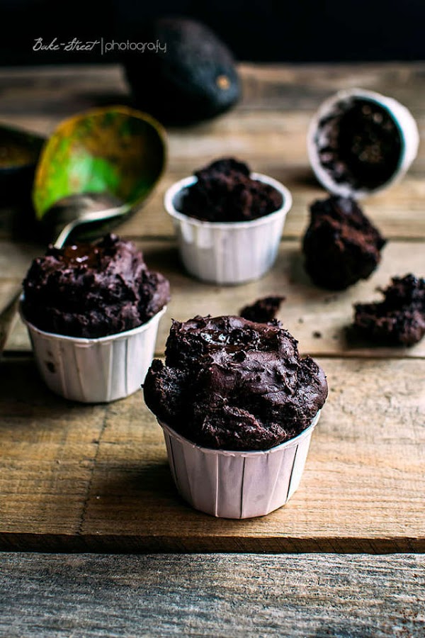 muffins de aguacate