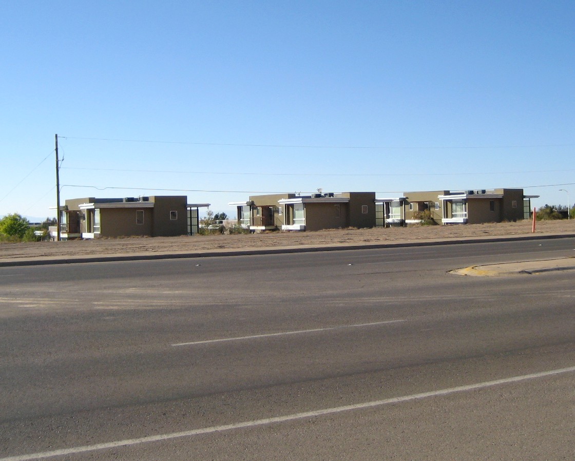 Living Rootless New Mexico Architecture 1 Alamogordo Azotea