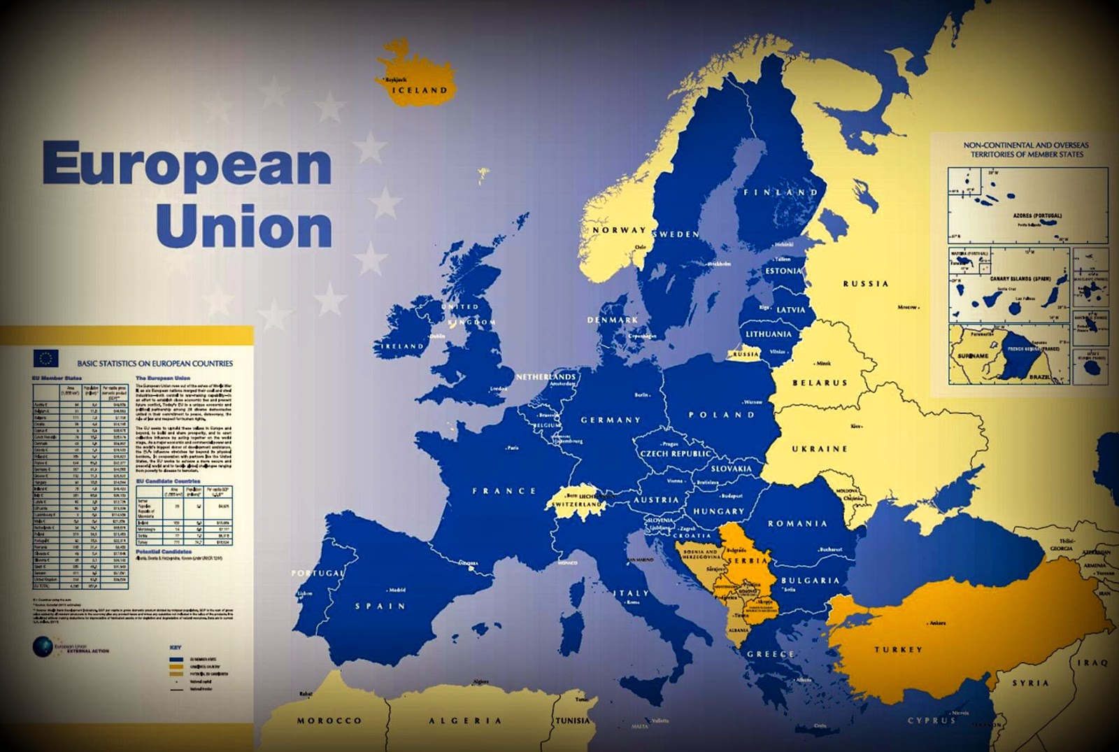 Lists eu. Европейский Союз карта. Страны ЕС на карте. Страны европейского Союза на карте.