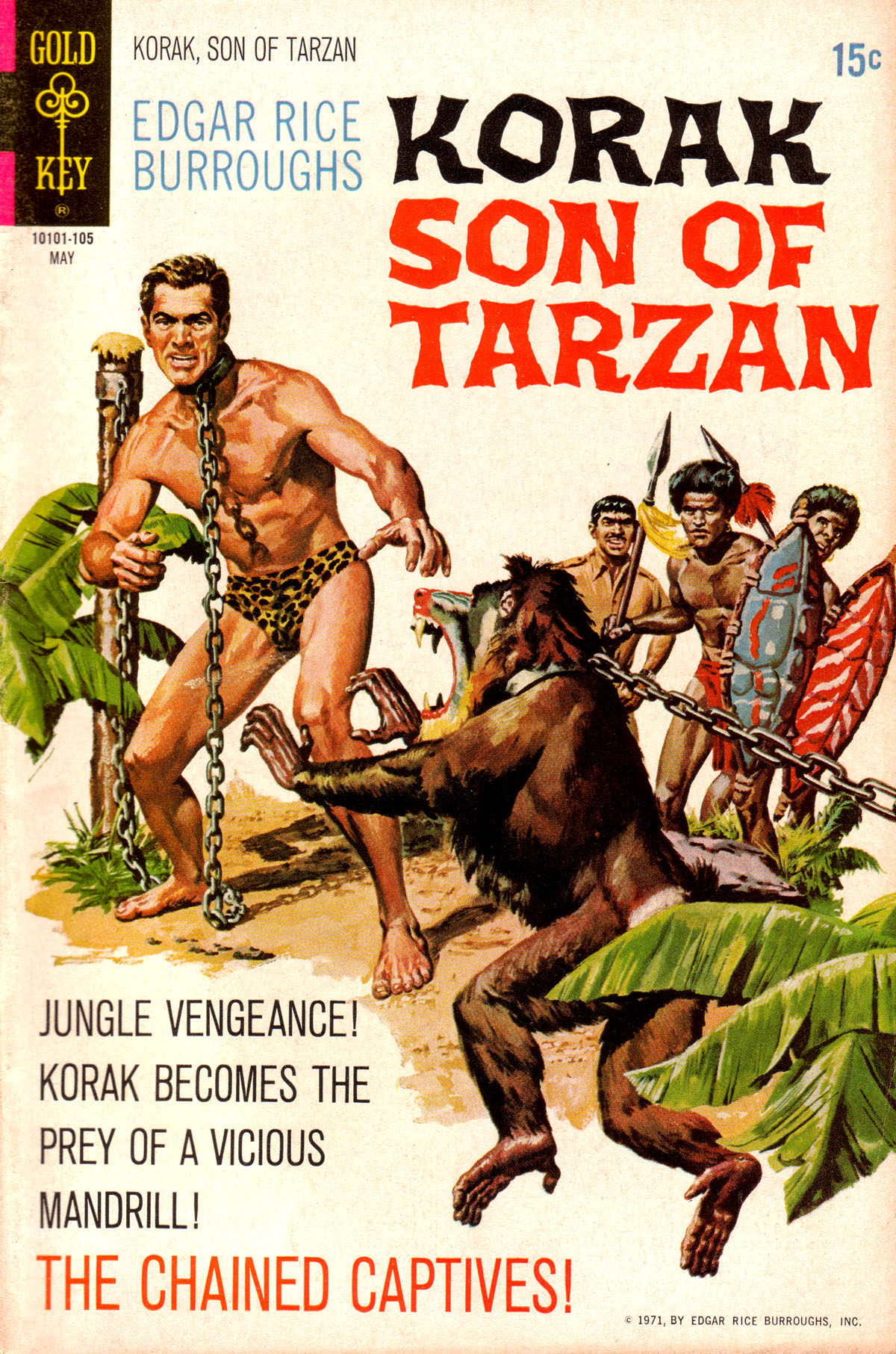Read online Korak, Son of Tarzan (1964) comic -  Issue #41 - 1