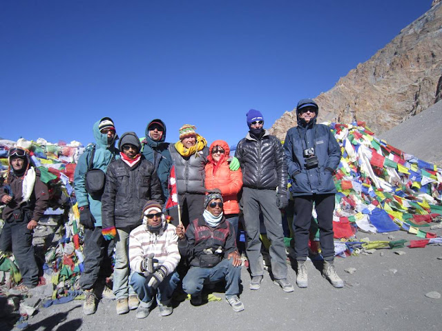 Throng-la top Round annapurna trek 