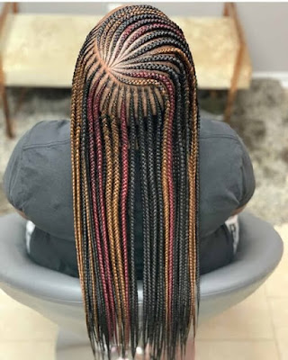 It is the season of wearing new bob box braids hairstyles ✘ 39 Cute Lemonade Bob Box Braids Ponytails With Cornrows