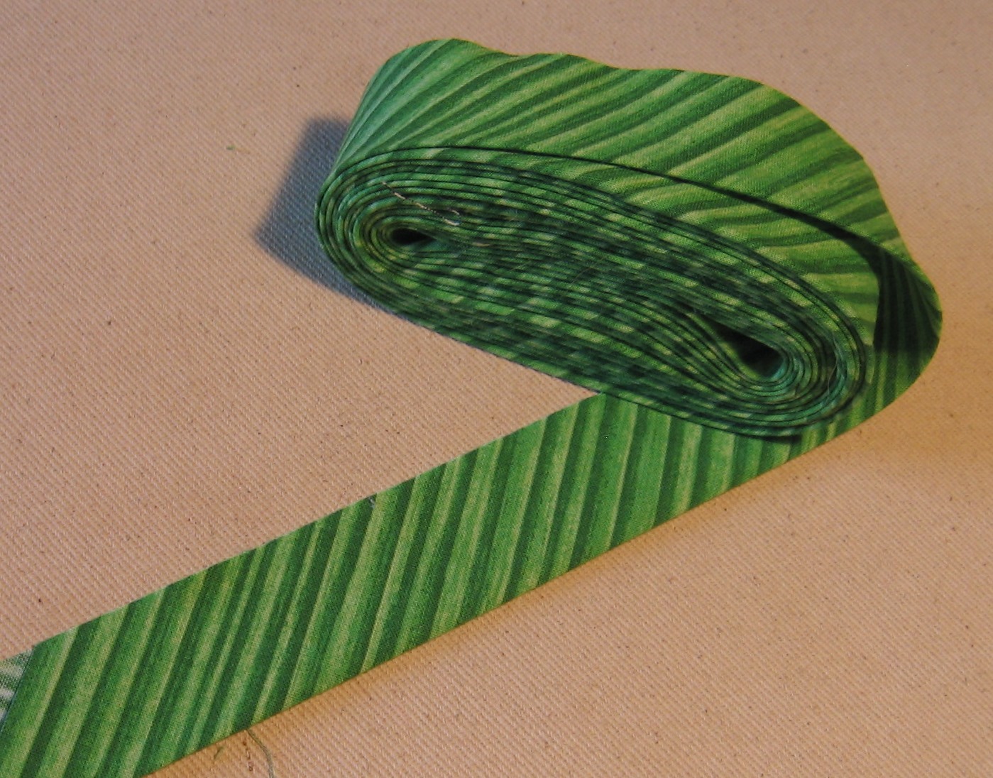 Canuck Quilter Striped binding