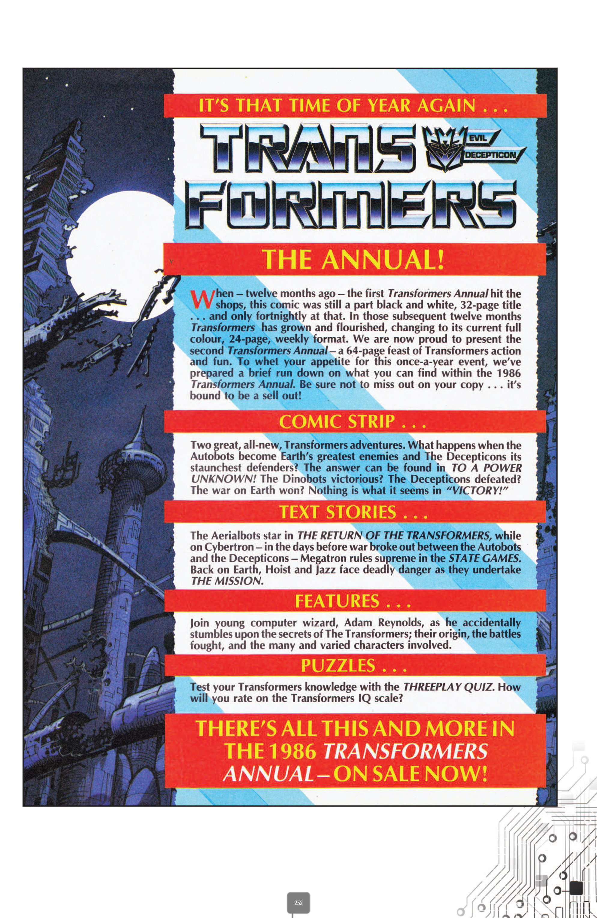 Read online The Transformers Classics UK comic -  Issue # TPB 2 - 253