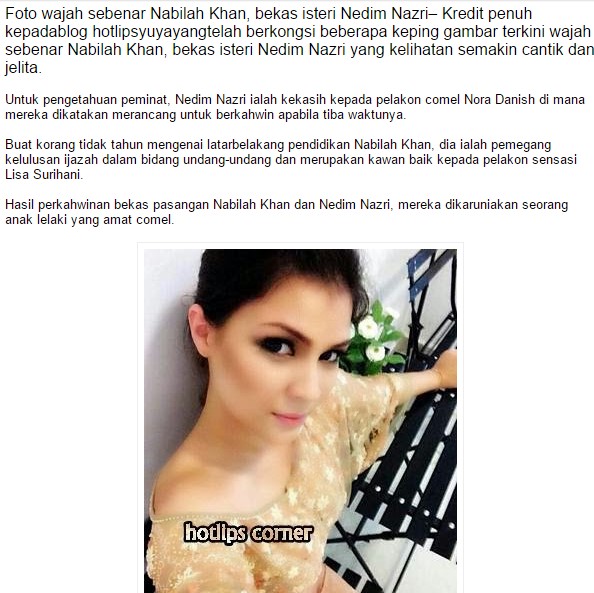 Jom Tengok 15 Foto Wajah Sebenar Jelita Bak Barbie Doll Nabilah Khan Bekas Isteri Nedim Nazri Yang Membuatkan Mata Anda Terpana Melihat Kecantikannya Babyonlineshop