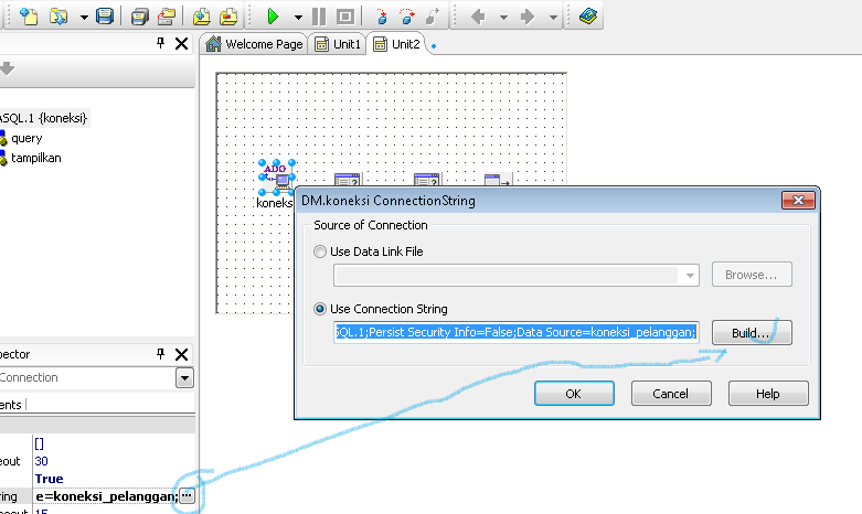 Mengakses database Mysql dengan ADO dan MODULE - Delphi 2007 ~ Dhan Blog