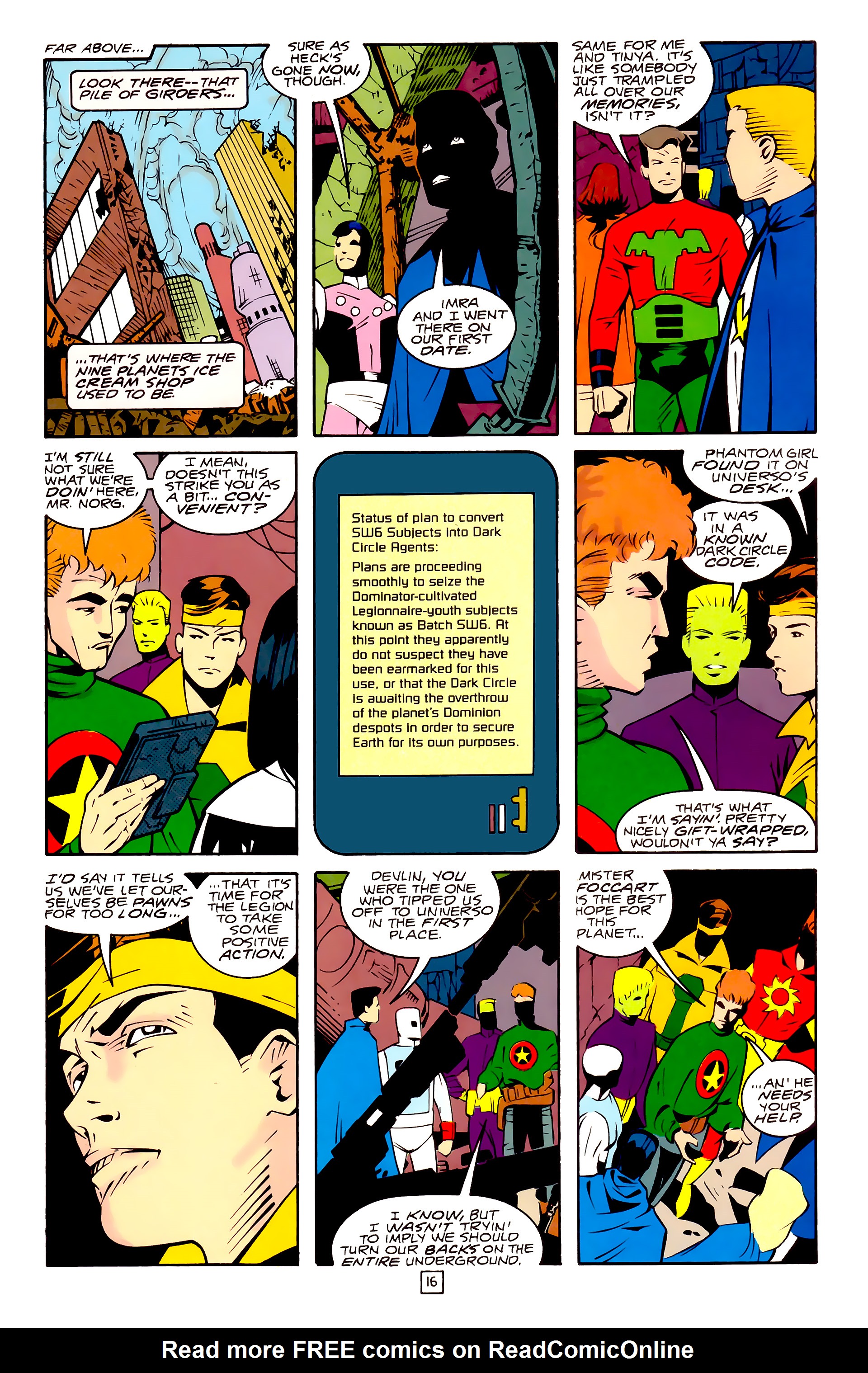 Legion of Super-Heroes (1989) 30 Page 16