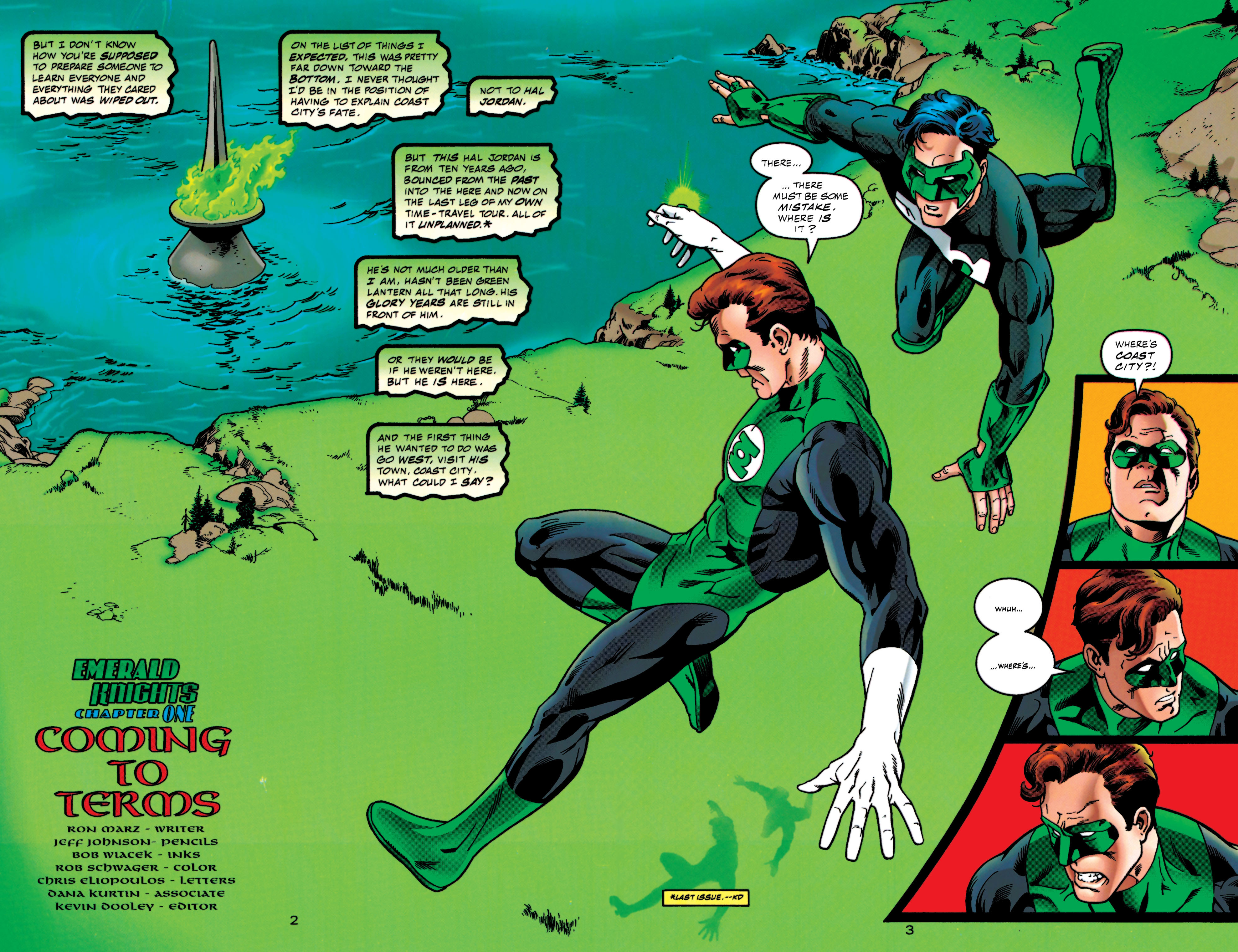 Read online Green Lantern (1990) comic -  Issue #101 - 3