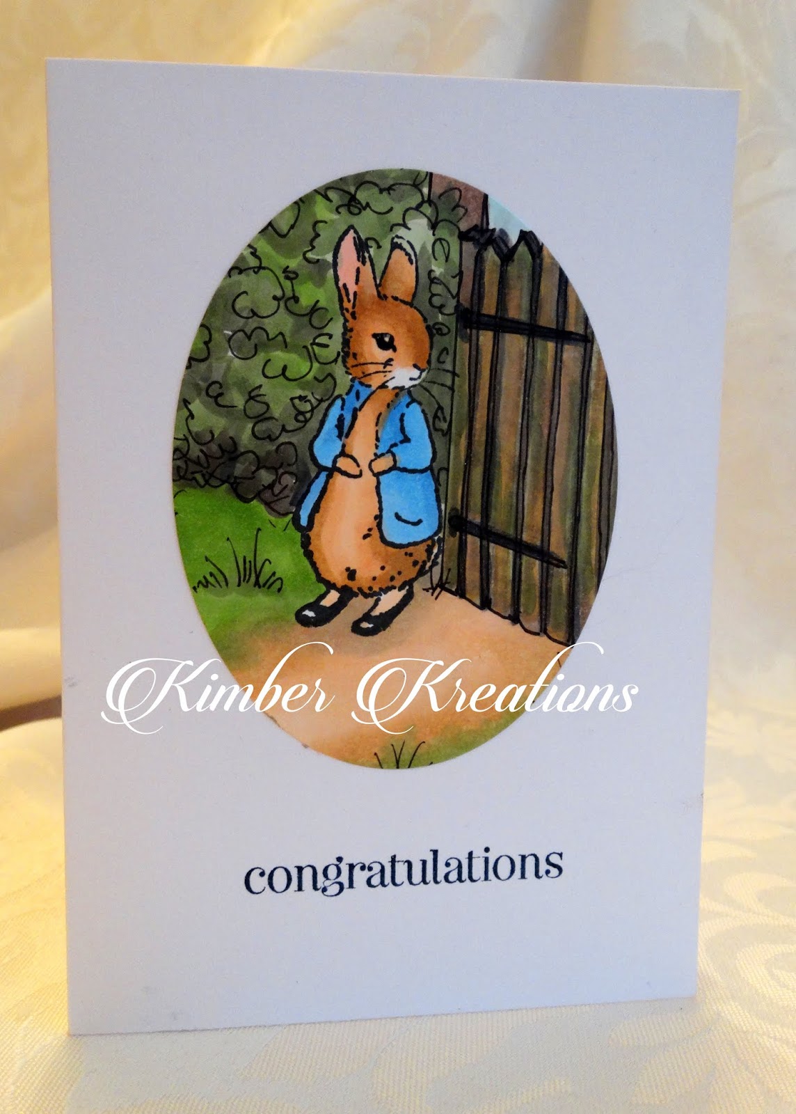 Kimber Kreations: Peter Rabbit Card