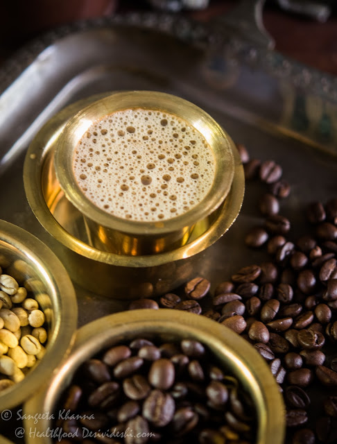 brewed coffee in a dawra mug