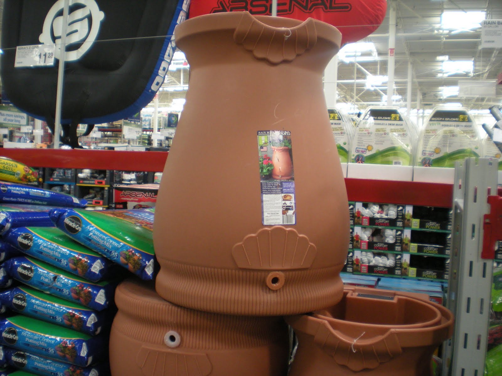 Gotta Wanna Needa Getta Prepared Rain barrels for sale at Sam's Club