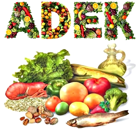Fuentes alimenticias de las vitaminas hidrosolubles y liposolubles