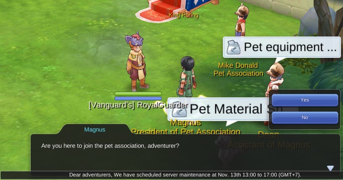 Cara Mendapatkan Pet di Ragnarok Mobile Eternal Love