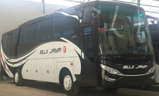 rute dan tarif Bus Muji Jaya jurusan Jepara, Semarang, Kudus