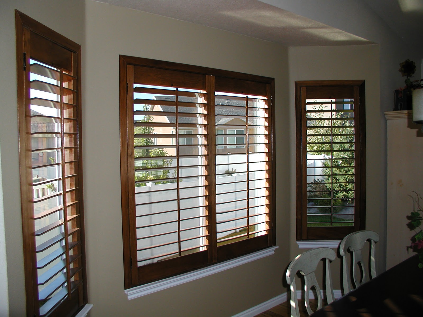 Stanfield Shutter Co. Autumn Plantation Shutters....