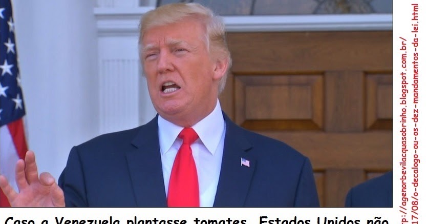 O Decálogo ou Os dez Mandamentos da Lei de Donald Trump