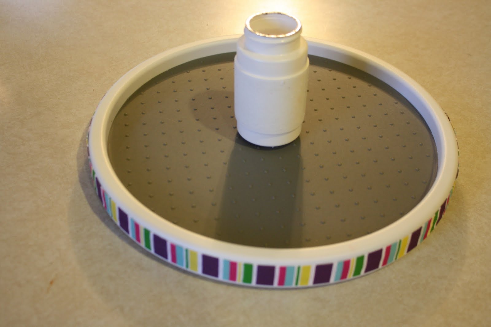 The Created Home Lazy Susan Craft/ School Supply Buckets Made Better